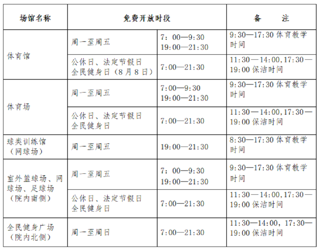 场馆开放时间表.png
